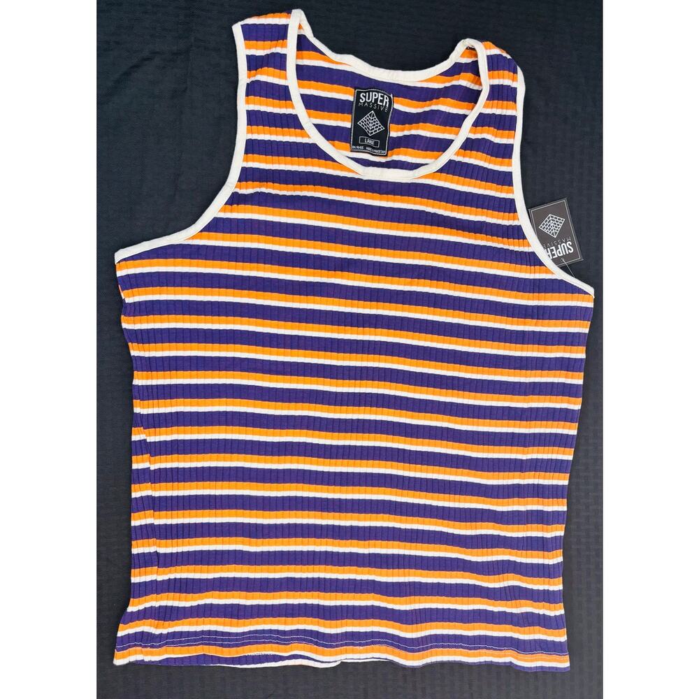 Super Massive NWT Retro Style Ribbed Tank, Men's Large